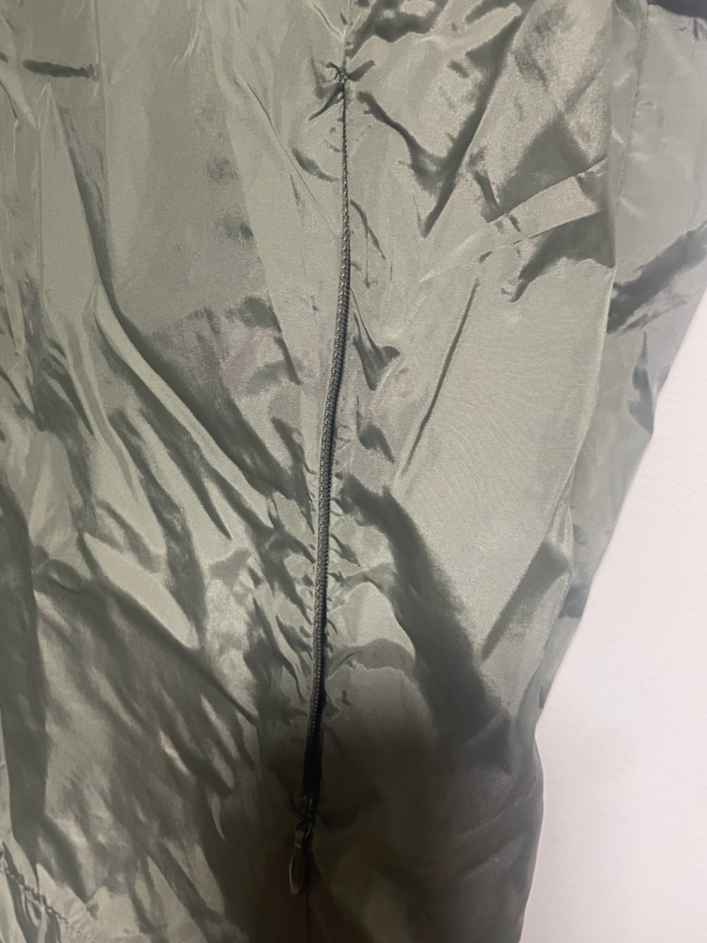 Diesel Parachute Tech Hooded Windbreaker Jacket Olive Green Size L - Picture 7 of 16